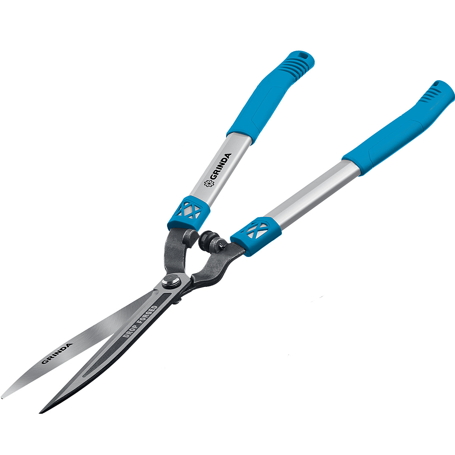 GRINDA FH-630, длина 630 мм, кованые лезвия, антикор. покрытие, алюминиевые рукоятки, накладки РР, кусторез, PROLine (423792) — фото 3