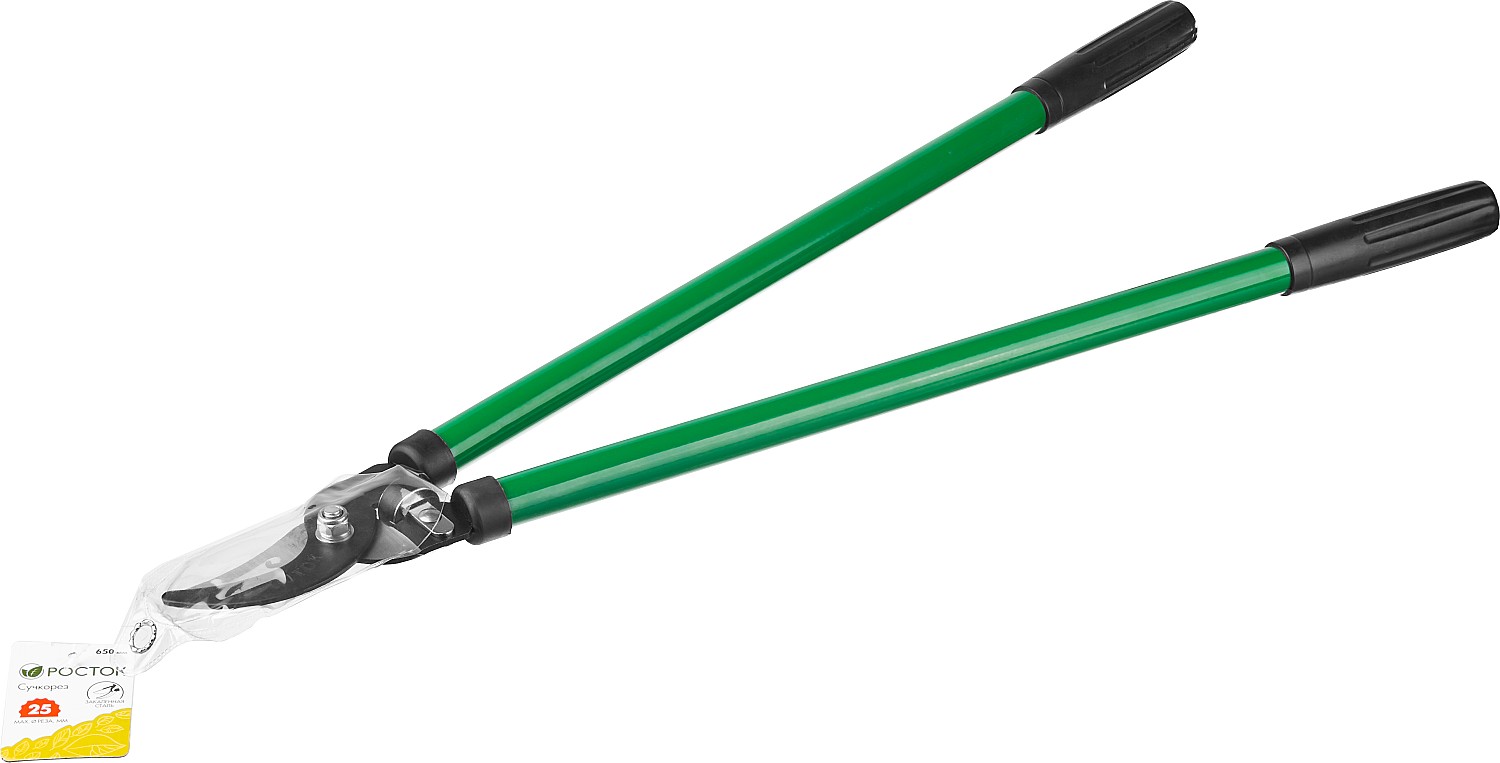 РОСТОК 650 мм, закаленные лезвия, стальные рукоятки, большой плоскостной сучкорез (424115) — фото 5