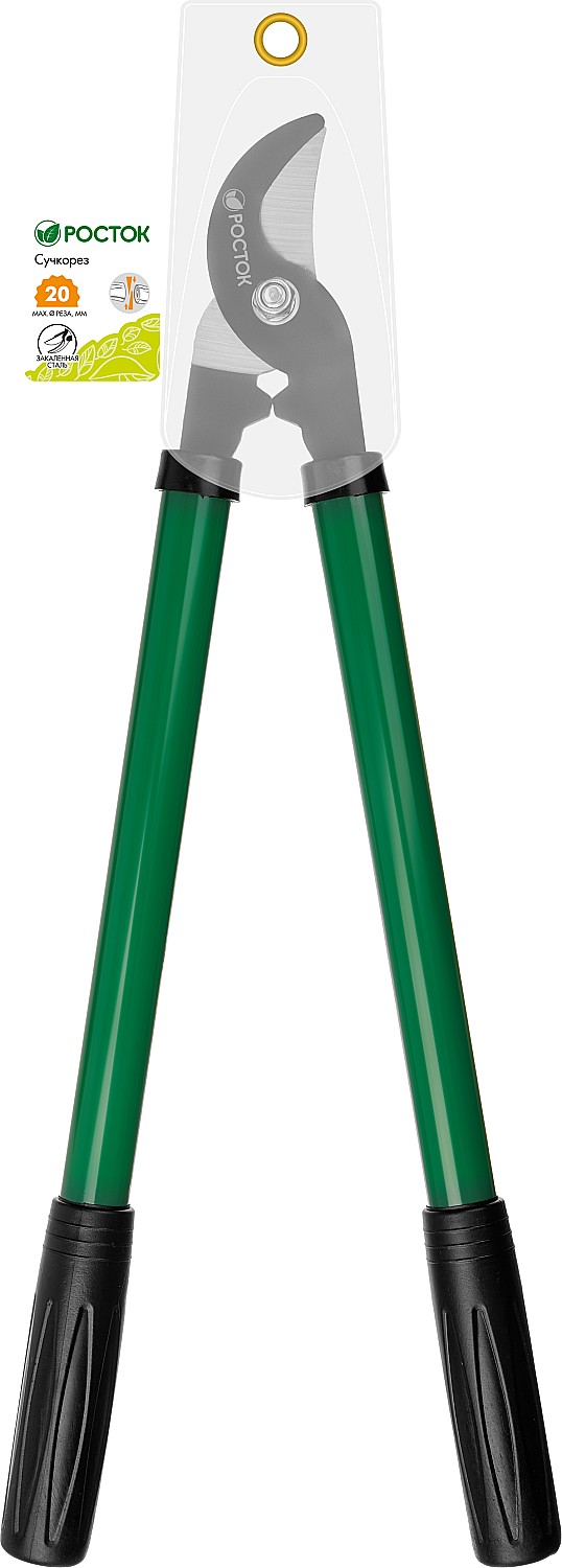 РОСТОК 390 мм, закаленные лезвия, покрытие краска, стальные рукоятки, малый плоскостной сучкорез (424119) — фото 5