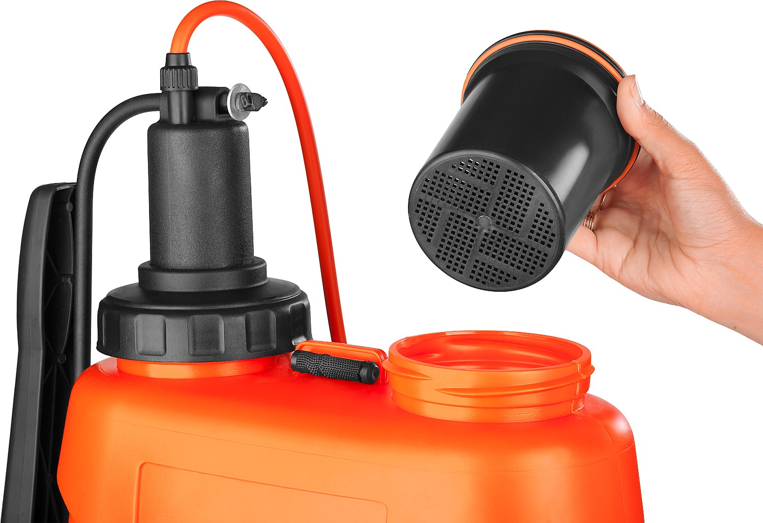 GRINDA KS-15, 15 л, с телескопическим удлинителем, ранцевый опрыскиватель (425216) — фото 5