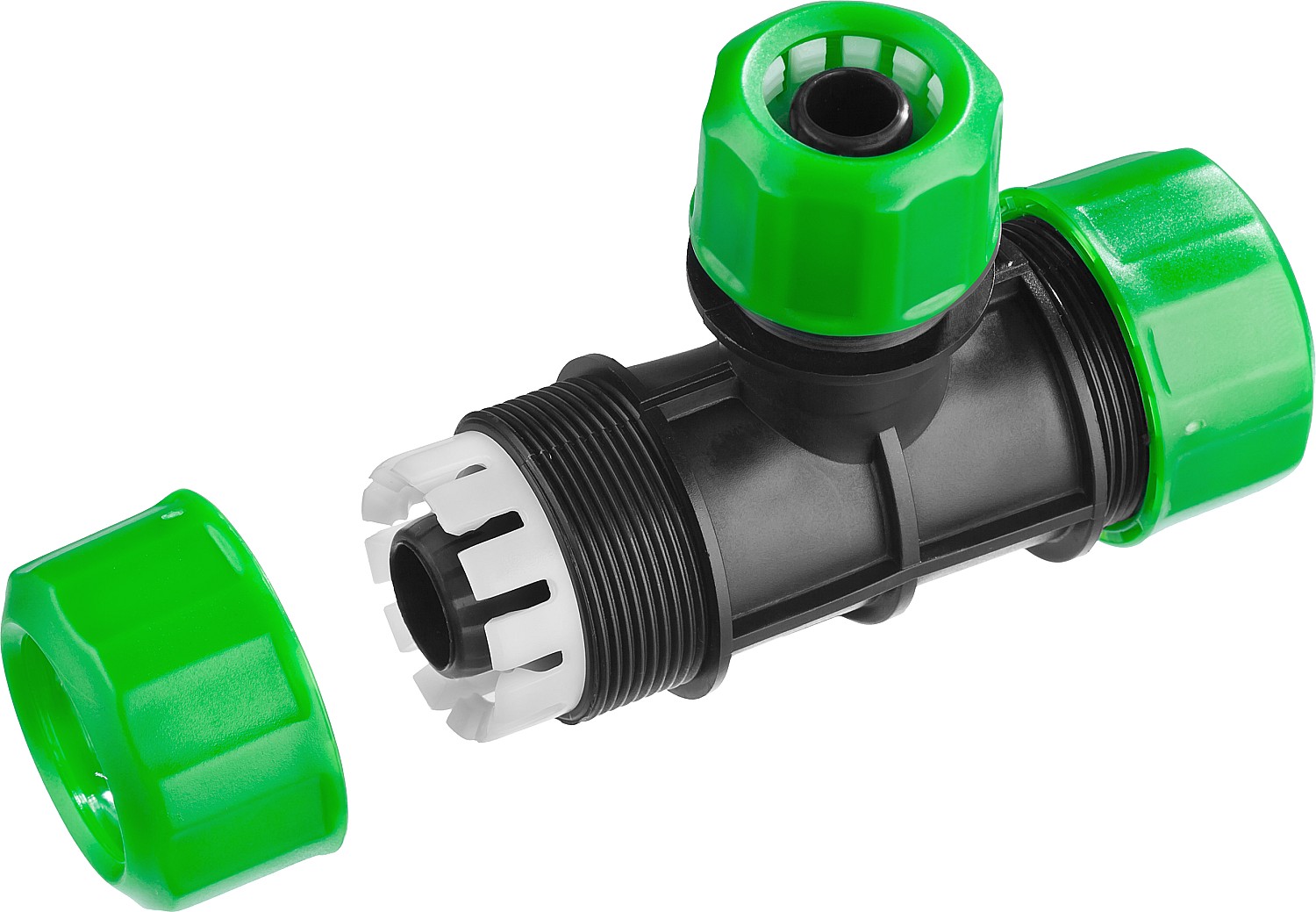 РОСТОК RW-X2, 1/2″ х 3/4″ х 3/4″, пластик ABS, цанговый тройник (426371) — фото 2