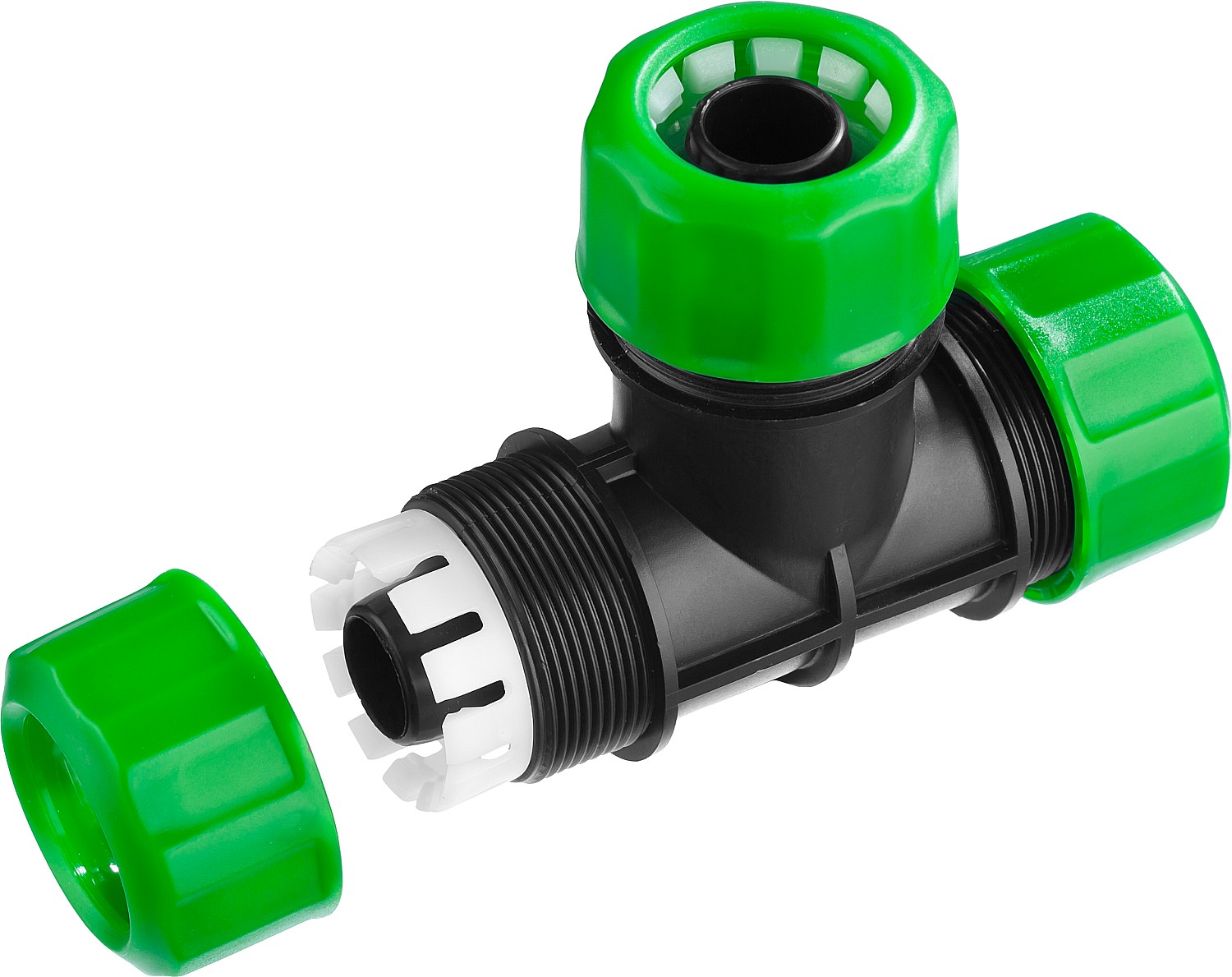 РОСТОК RW-34, 3/4″ х 3/4″ х 3/4″, пластик ABS, цанговый тройник (426372) — фото 2