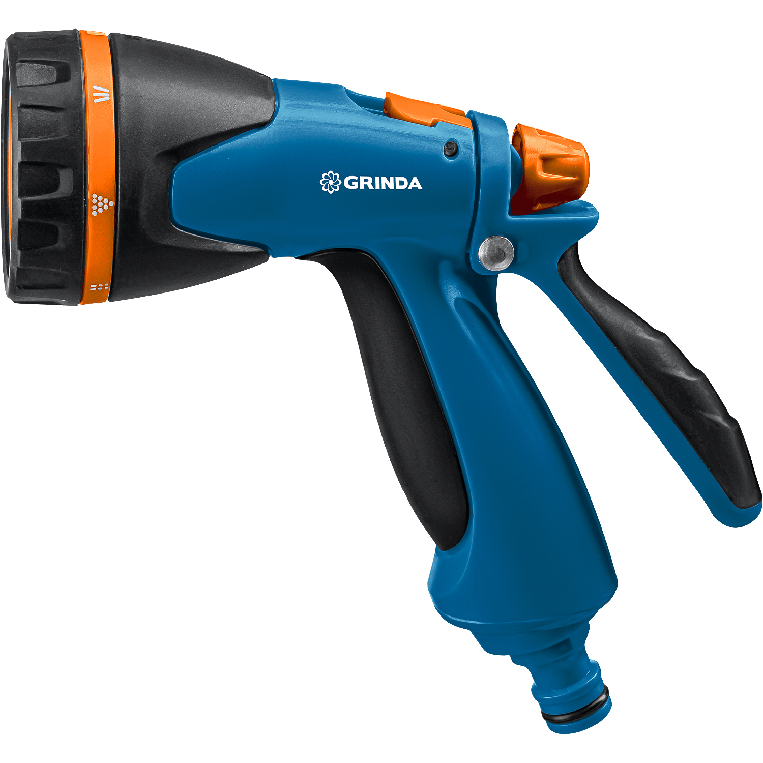 GRINDA B-8, 8 режимов, курок сзади, двухкомпонентный, поливочный пистолет, PROLine (429110) — фото 4