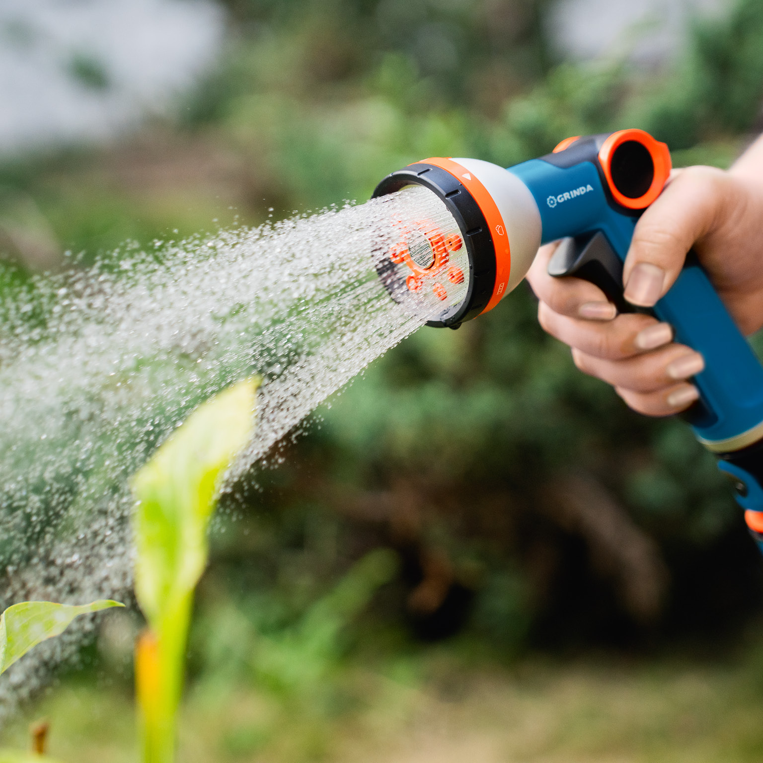 GRINDA Х-834, пистолет поливочный X-8, коннектор 3/4, конектор 3/4 с автостопом, адаптер с внутр. резьбой 1/2 х 3/4,набор поливочный PROLine (429167) — фото 8