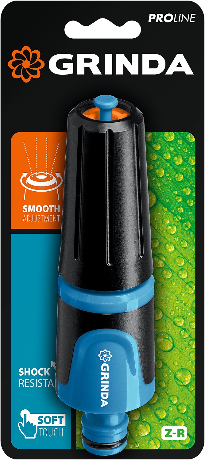 GRINDA Z-R, плавная регулировка, двухкомпонентный, поливочный наконечник, PROLine (429177) — фото 4