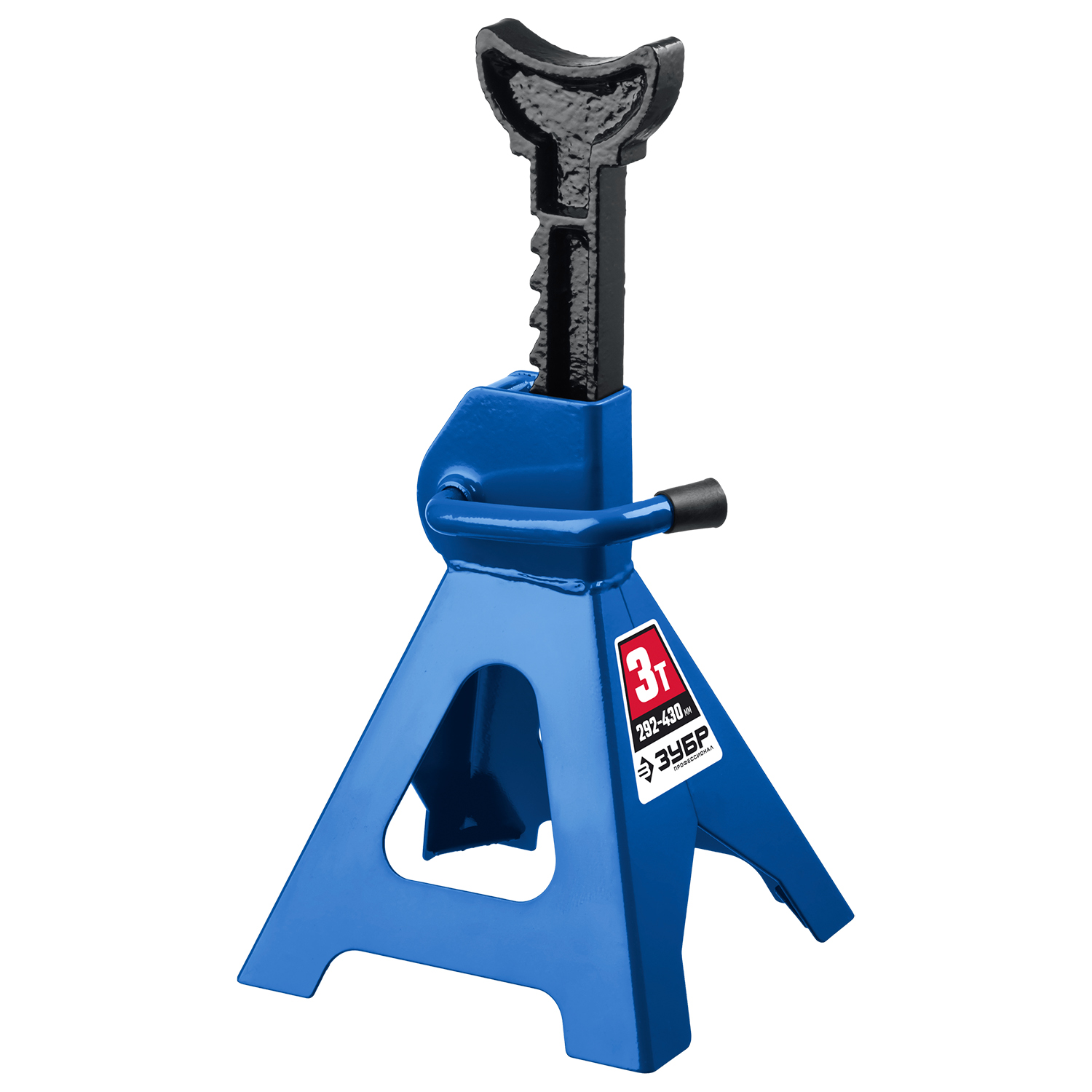 ЗУБР 3 т, 292 - 430 мм, усиленная страховочная подставка, Профессионал (43065-3) — фото 5