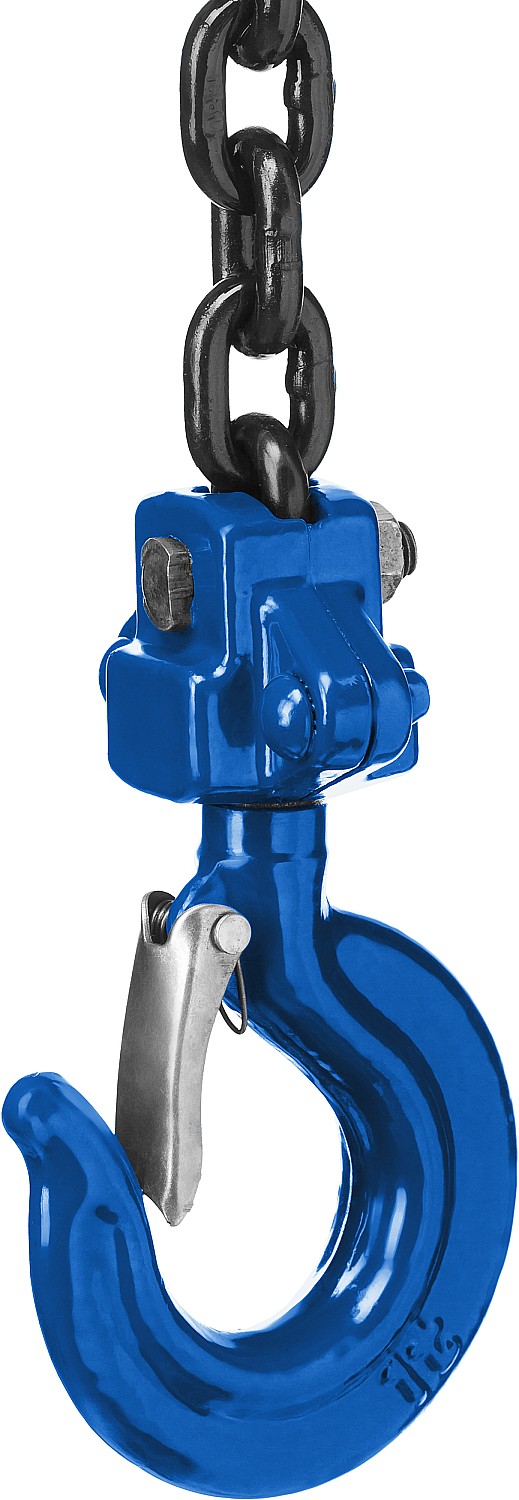 ЗУБР ТШ-1-12, 1 т, 12 м, ручная цепная шестеренная таль, Профессионал (43083-1) — фото 3