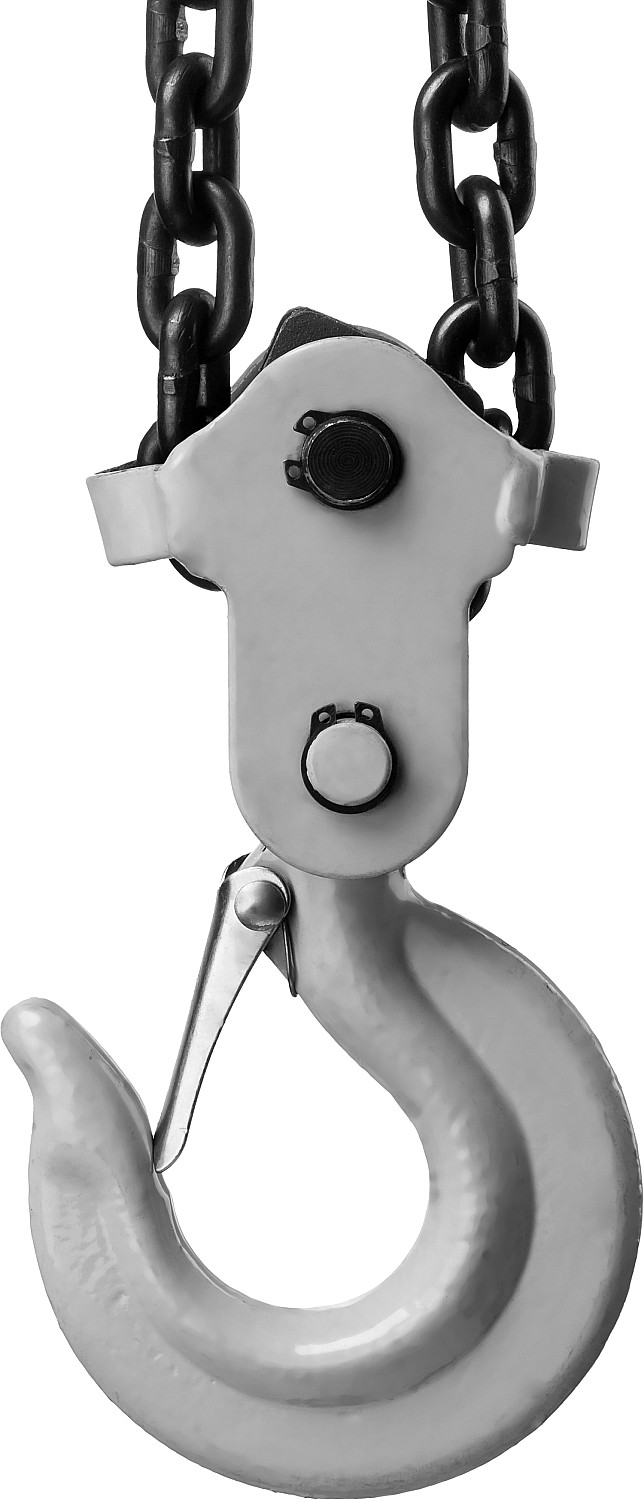 СИБИН 2 т, 2.5 м, ручная цепная шестеренная таль (43085-2) — фото 3