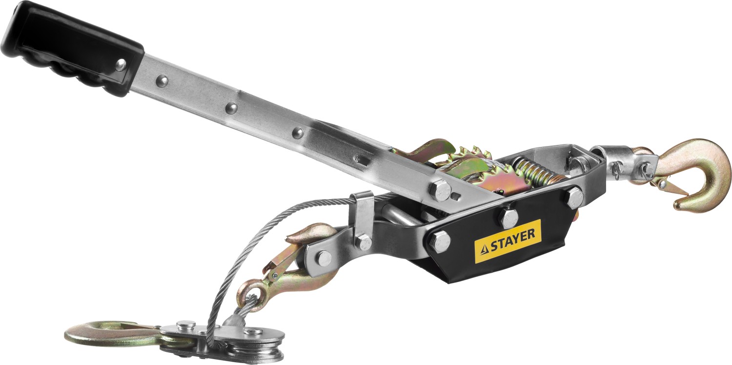 STAYER MAXPull, 4 т, 3 м, ручная рычажная лебедка (4310-4) — фото 3