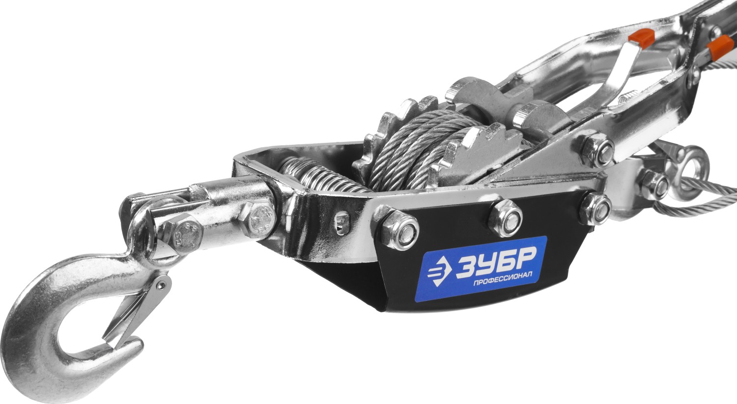 ЗУБР 4 т, 3 м, ручная рычажная лебедка, Профессионал (43105-4-K) — фото 4