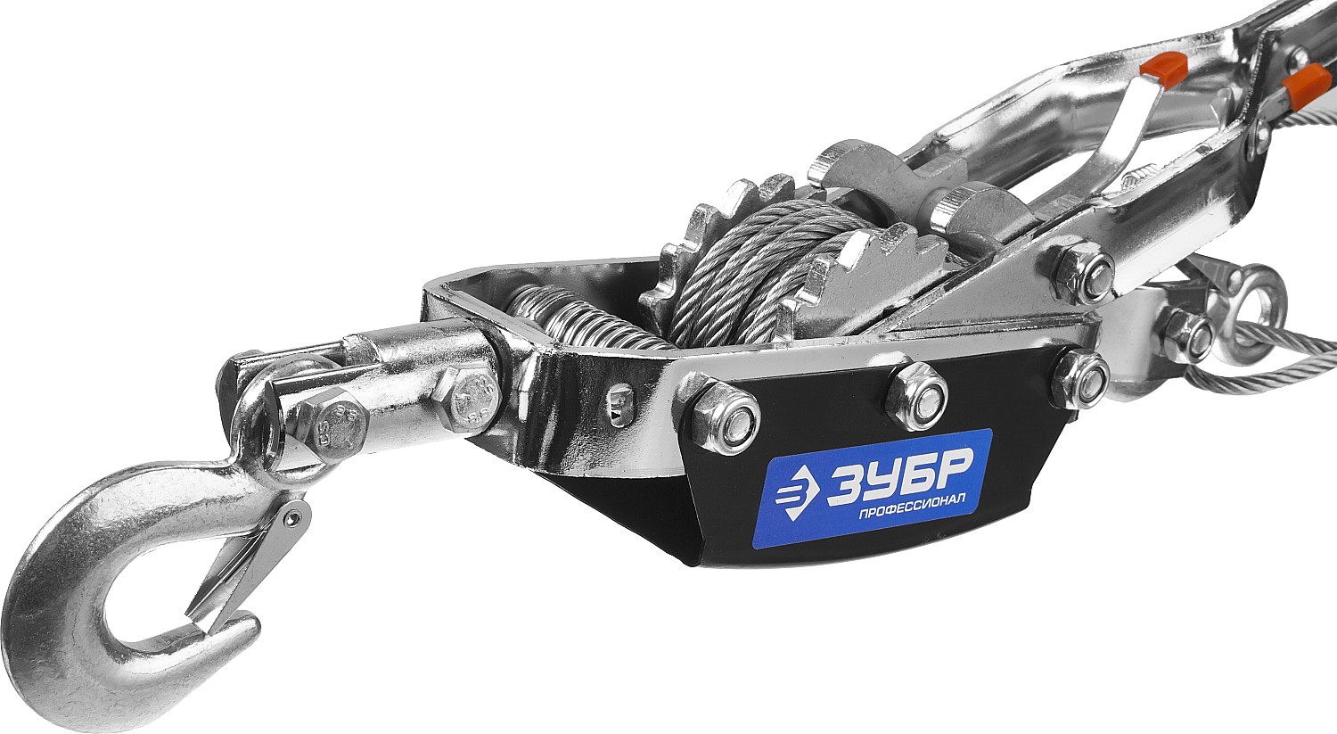 ЗУБР 4 т, 3 м, ручная рычажная лебедка, Профессионал (43105-4) — фото 3