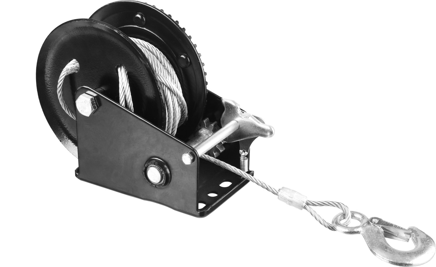 STAYER MAXPull, 0.9 т, 8 м, ручная барабанная тросовая лебедка (43112-0.9) — фото 2