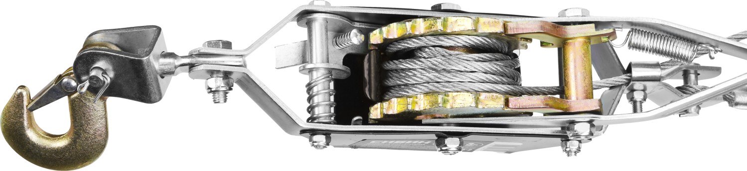 СИБИН 2 т, 3 м, ручная рычажная лебедка (43125-2) — фото 2