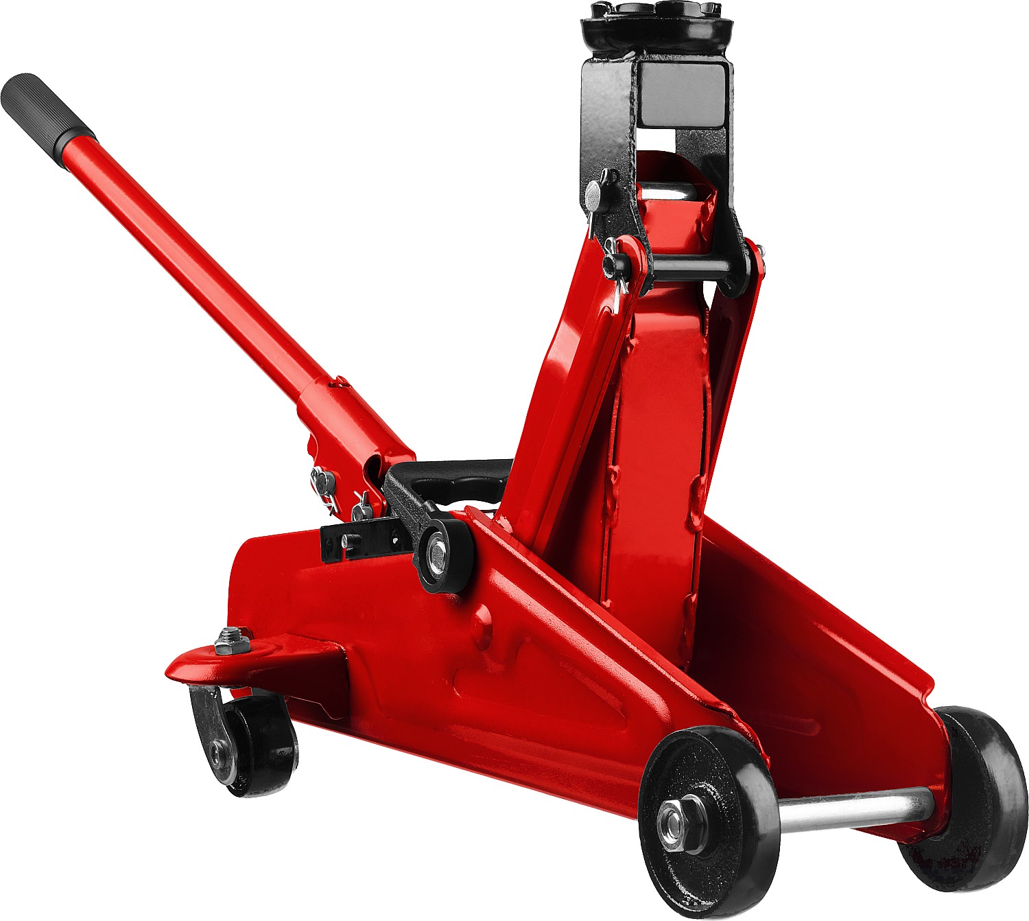 STAYER R-22 RED FORCE, в кейсе, 2 т, 125 - 320 мм, подкатной домкрат для легковых а/м, Professional (43152-2-K) — фото 3