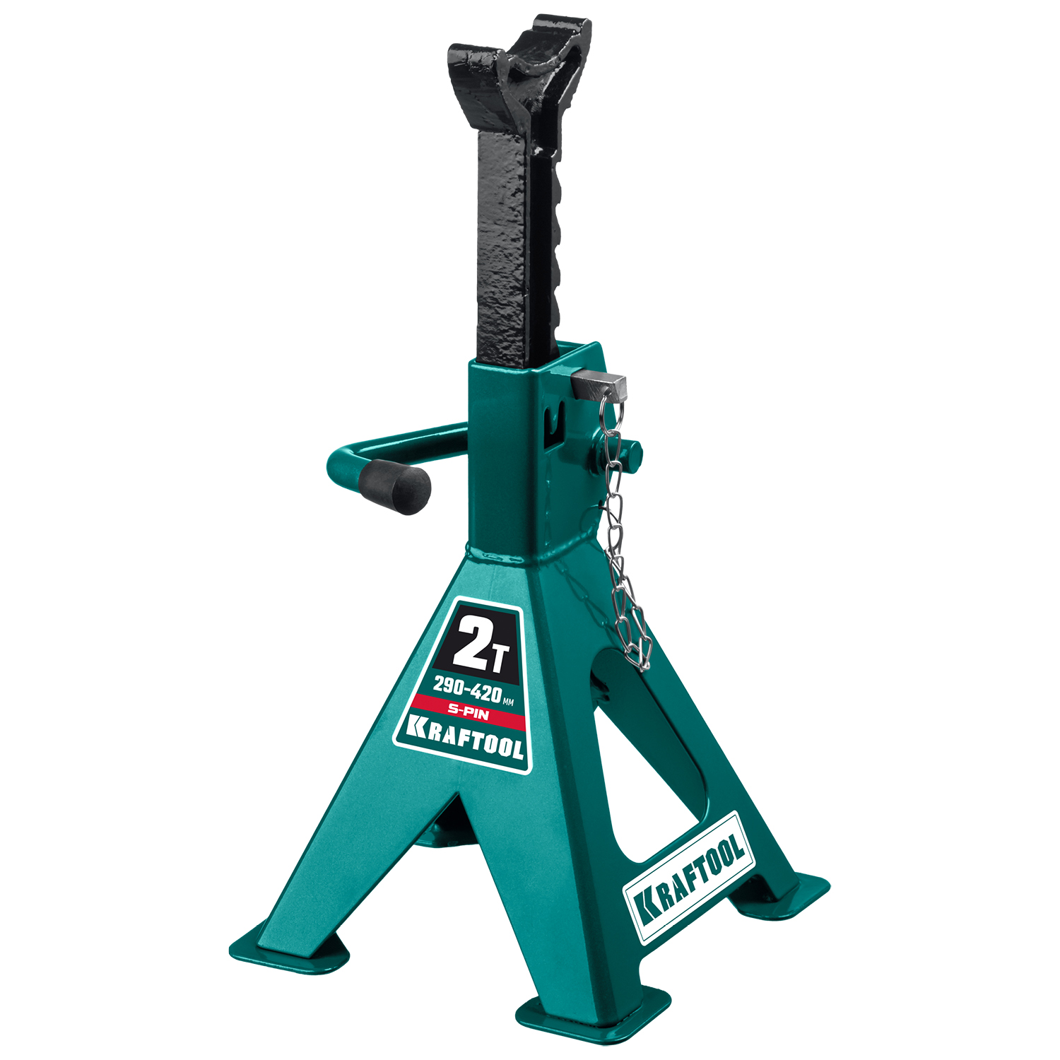 KRAFTOOL S-PIN, 2 т, 290 - 420 мм, усиленная страховочная подставка со штифтом (43465-2) — фото 5