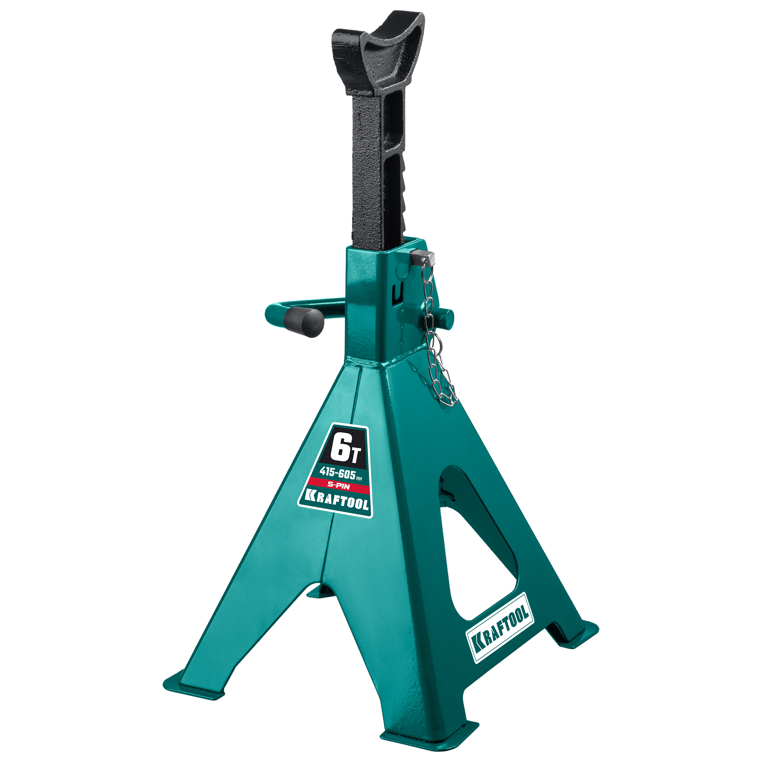 KRAFTOOL S-PIN, 6 т, 415 - 605 мм, усиленная страховочная подставка со штифтом (43465-6) — фото 5