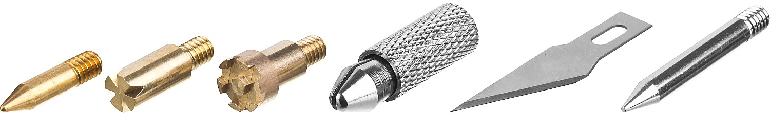 STAYER MAXTerm, 30 Вт, 3 в 1, в наборе: 5 насадок + термонож, прибор для выжигания, пайки и резки (45221) — фото 4