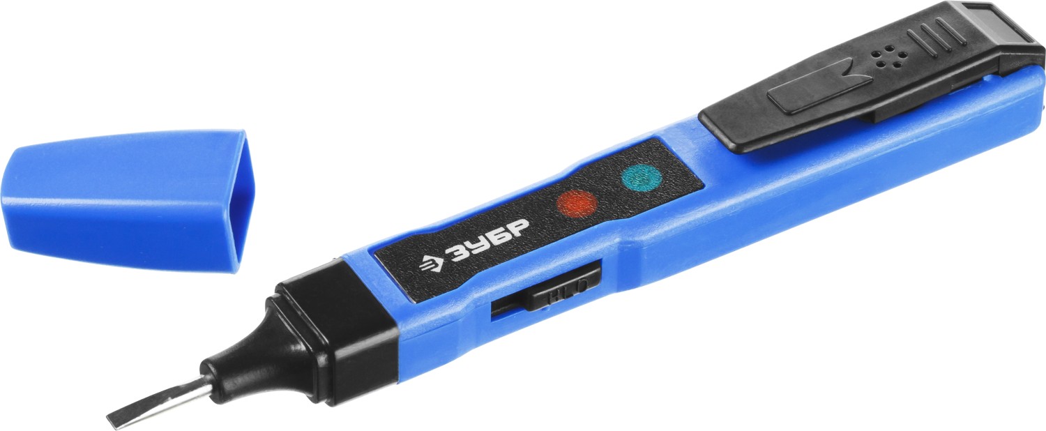 ЗУБР TX-480, 70 - 250 В, 70 - 1000 В, 145 мм, 3 режима работы, тестер напряжения (45230)