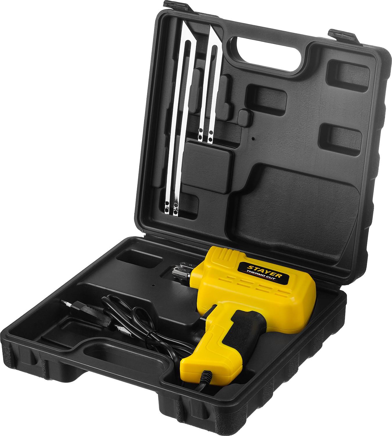 STAYER Thermo cut, 150 Вт, в наборе: 2 ножа, быстрый рез пенопласта + пластика, прибор для терморезки (45255-H2) — фото 9