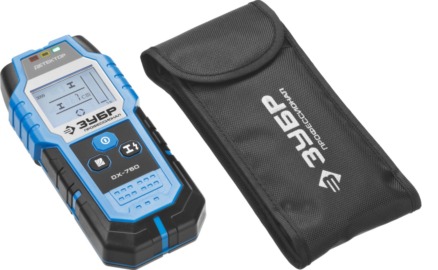 ЗУБР DX - 750, 100 мм, универсальный детектор проводки, Профессионал (45260) — фото 3