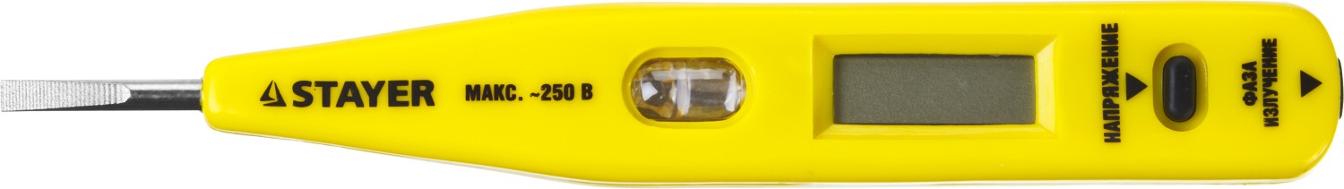 STAYER MAXElectro, 12 - 220 В, 125 мм, тестер напряжения (45290) — фото 3