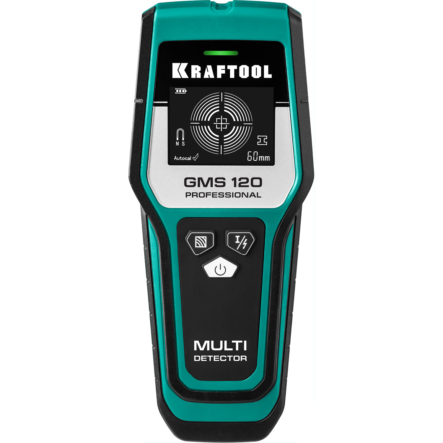 KRAFTOOL GMS-120, ЖК дисплей, универсальный детектор проводки (45298) — фото 7