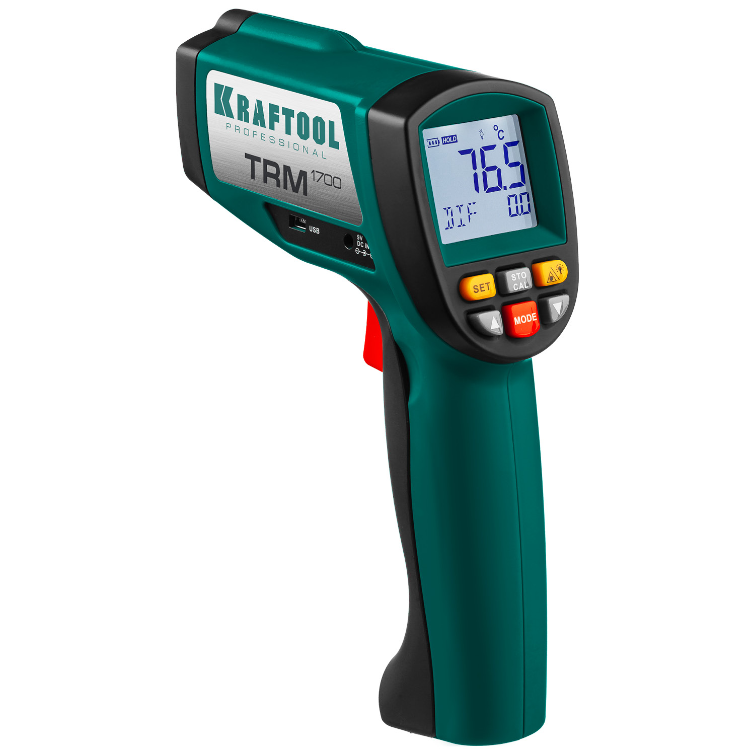 KRAFTOOL TRM-1700, -30° +1650°С, пирометр инфракрасный (45701-1650) — фото 10