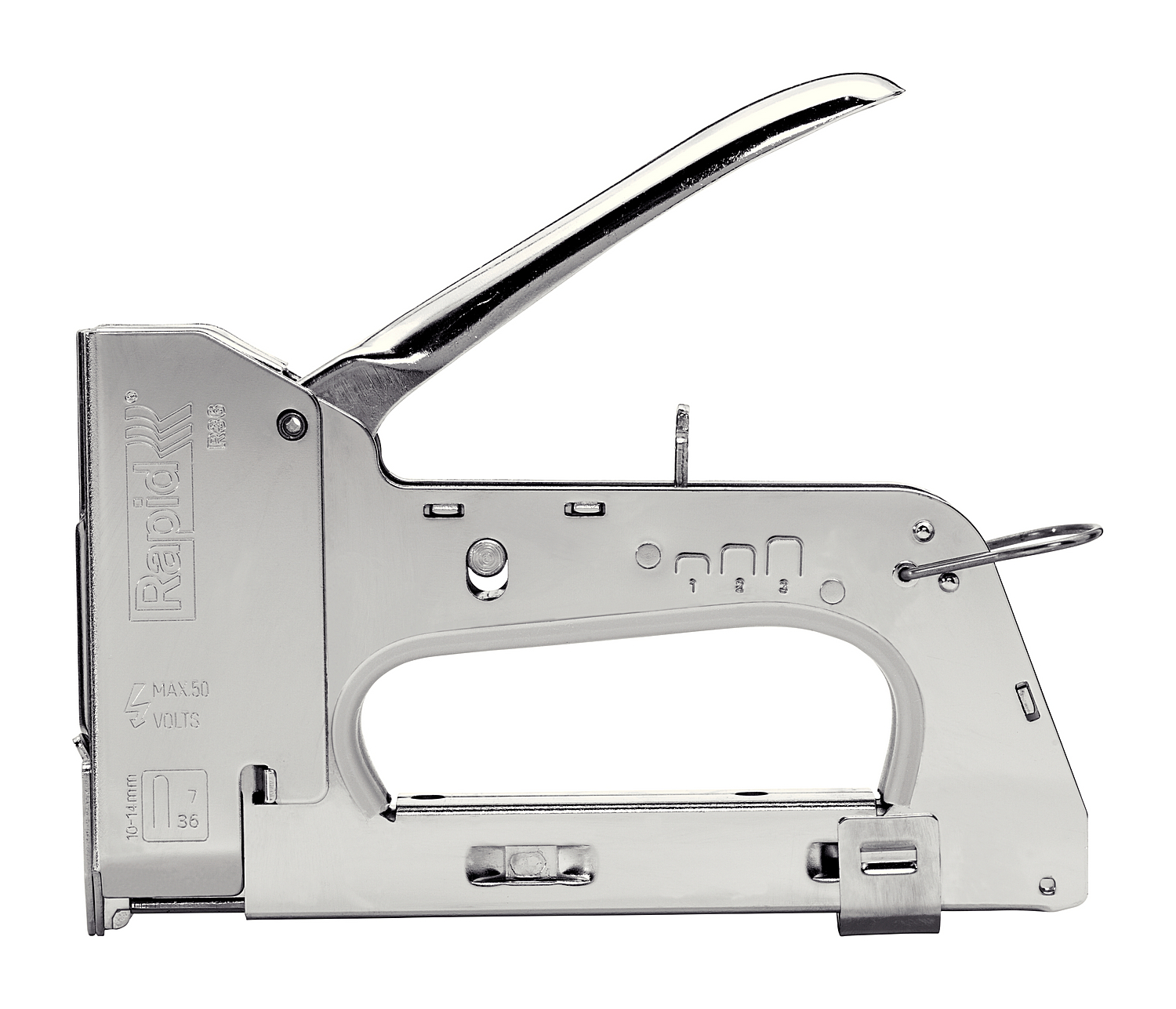 RAPID R36E, 6 мм, тип 36 (10 - 14 мм), степлер (скобозабиватель) для кабеля (5000070) — фото 2