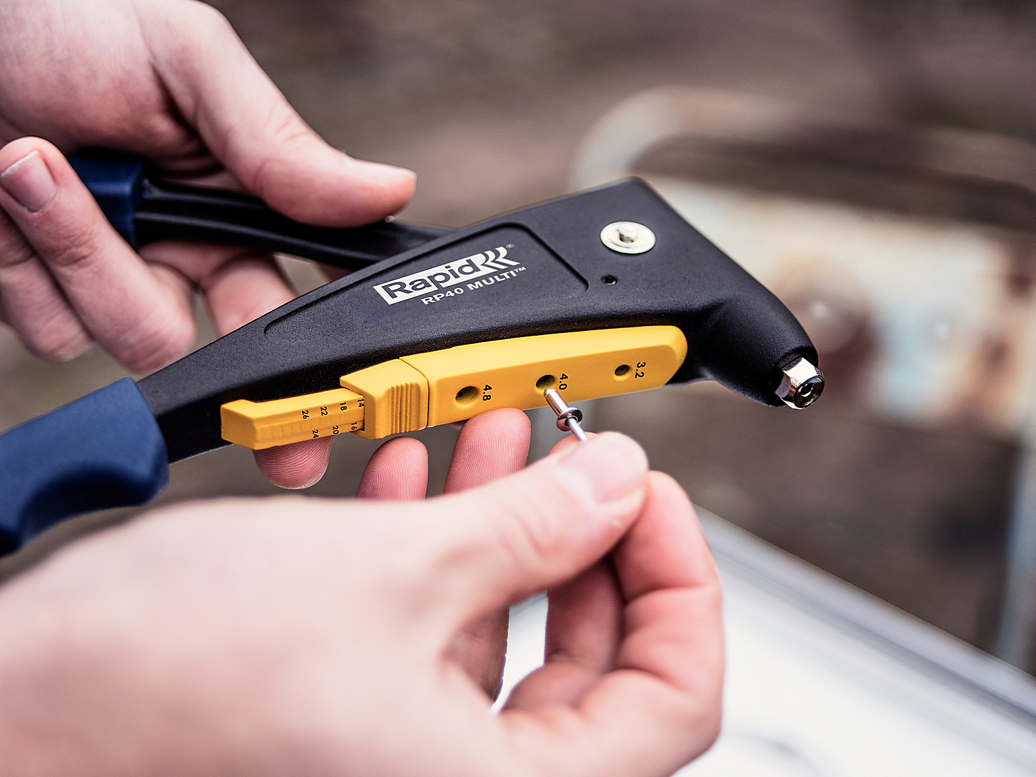 RAPID RP40 Multi, 3.2 мм, 4.0 мм, 4.8 мм, универсальный заклепочник (5001139) — фото 6