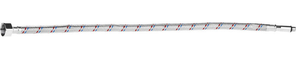 STAYER 1/2″, 0.5 м, гайка-штуцер, гибкая подводка с удлиненным штуцером для смесителей, Professional (51017-050)