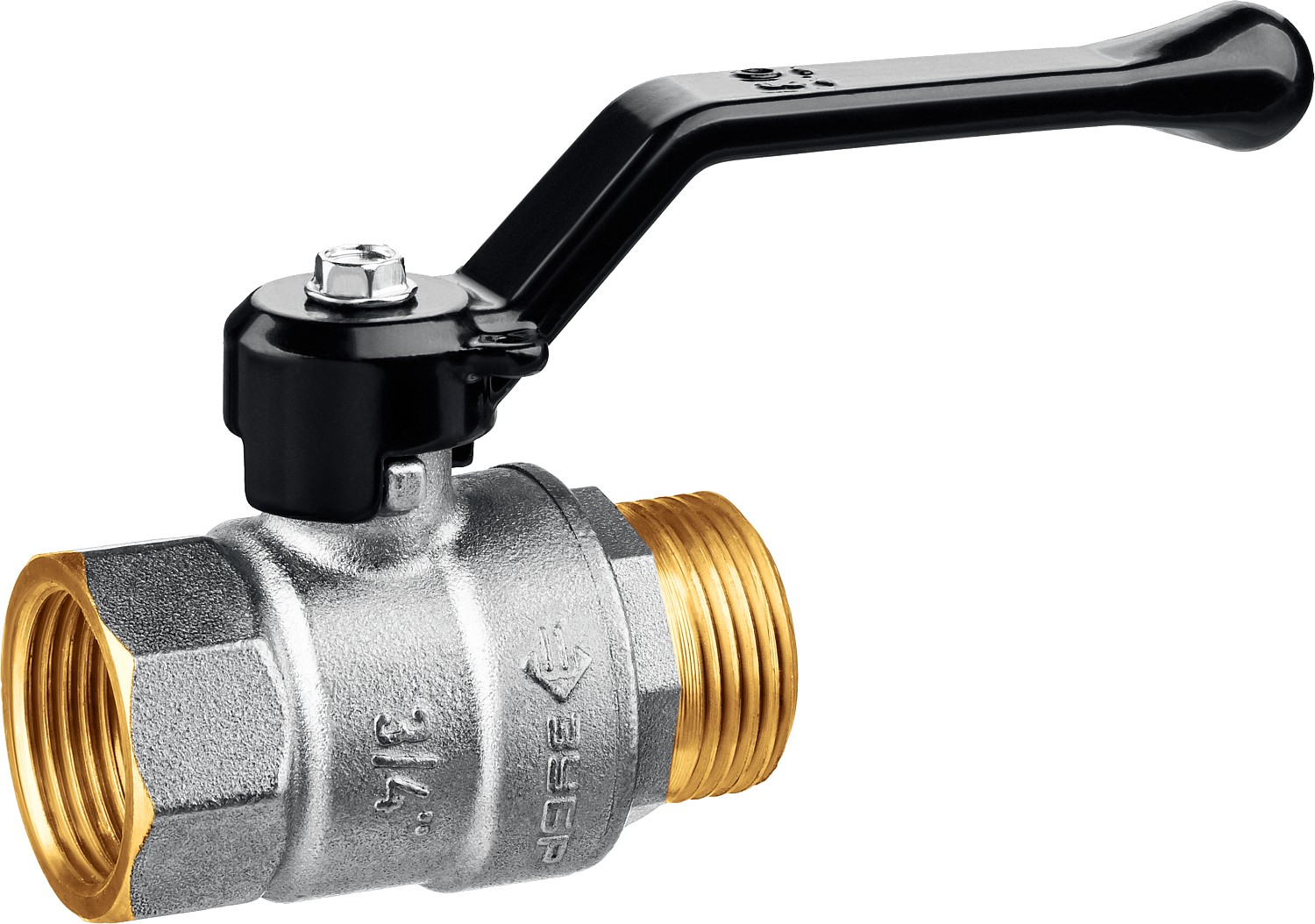 ЗУБР d 3/4″, ручка-рычаг, шаровой кран (51324-3/4)