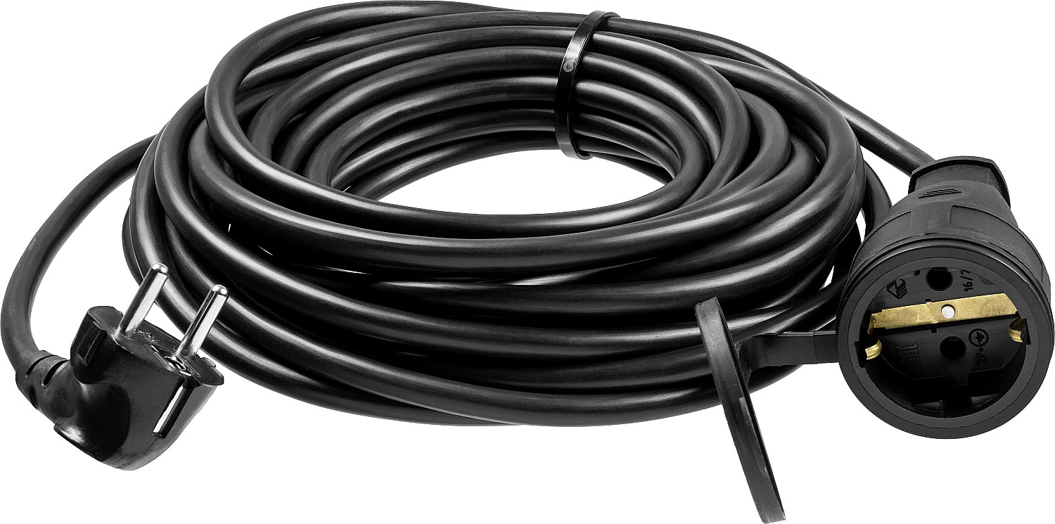 ЗУБР ПВС-315-Ш, ПВС, 3 х 1.5 мм2, 10 м, IP44, 3500 Вт, силовой удлинитель-шнур, Профессионал (55020-10) — фото 2