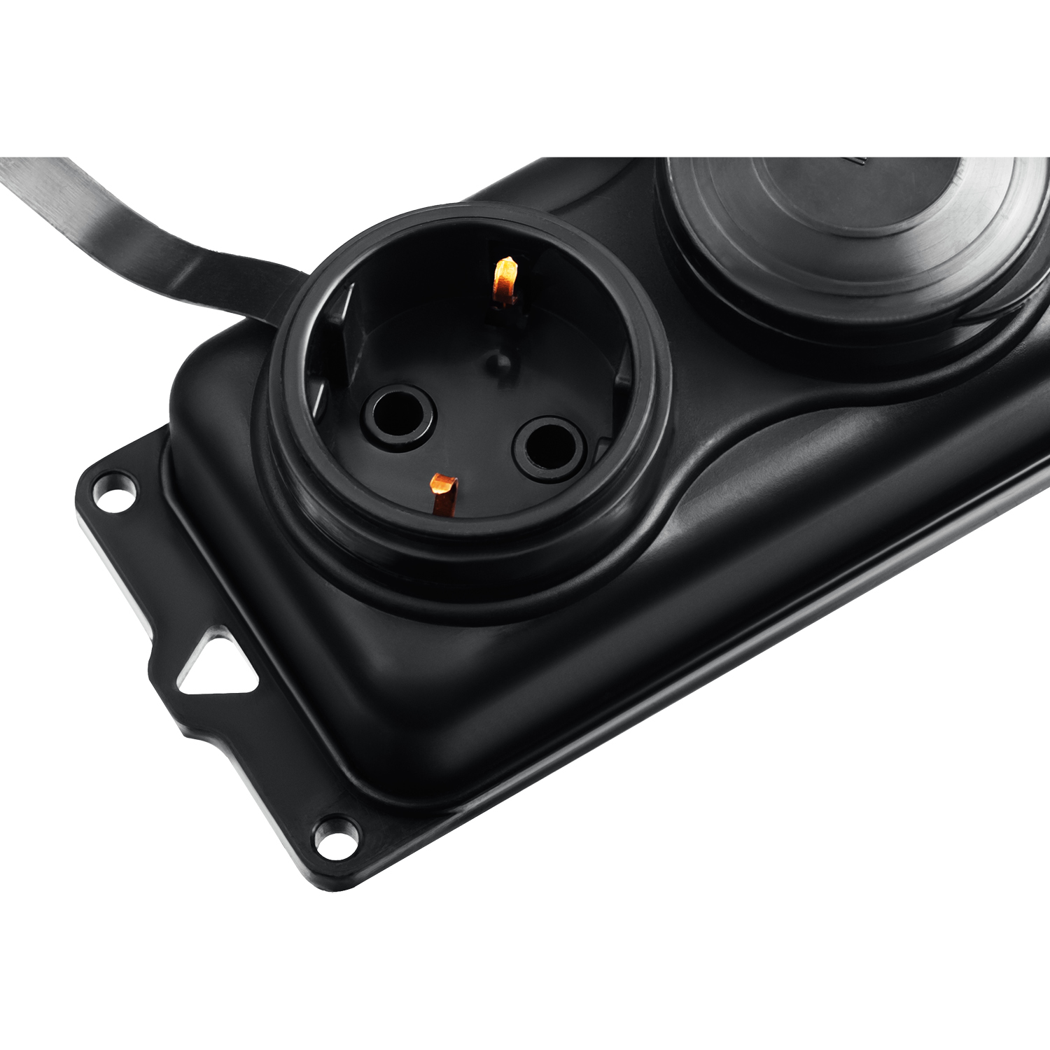 ЗУБР КГ-325-Ш3, КГ, 3 x 2.5 мм2, IP44, 5 м, 3 гн., 4000 Вт, силовой удлинитель, Профессионал (55024-05) — фото 6