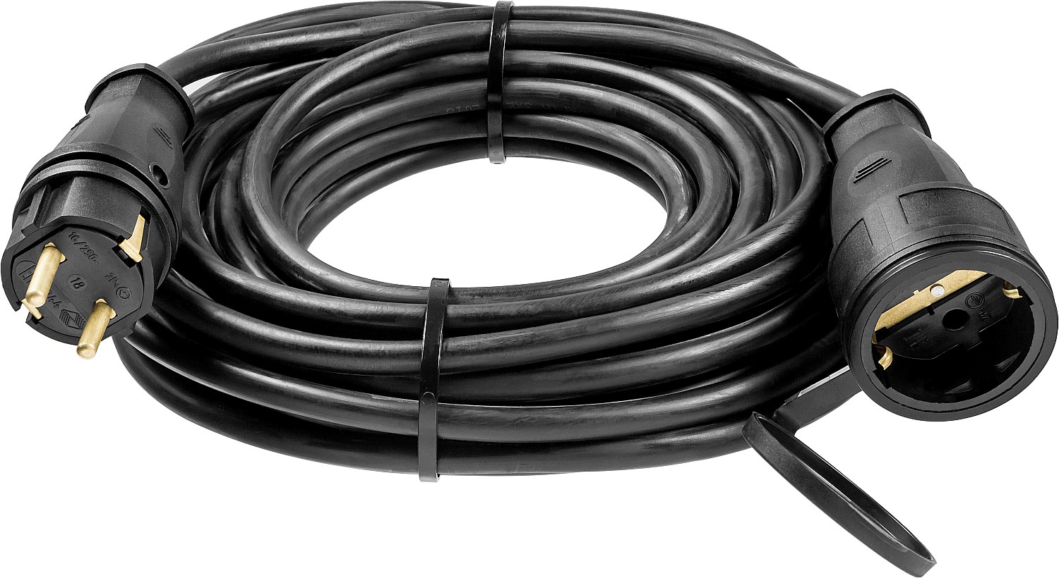 STAYER RC-315, КГ, 3 x 1.5 мм2, 10 м, 3700 Вт, IP44, силовой удлинитель-шнур (55026-10) — фото 2