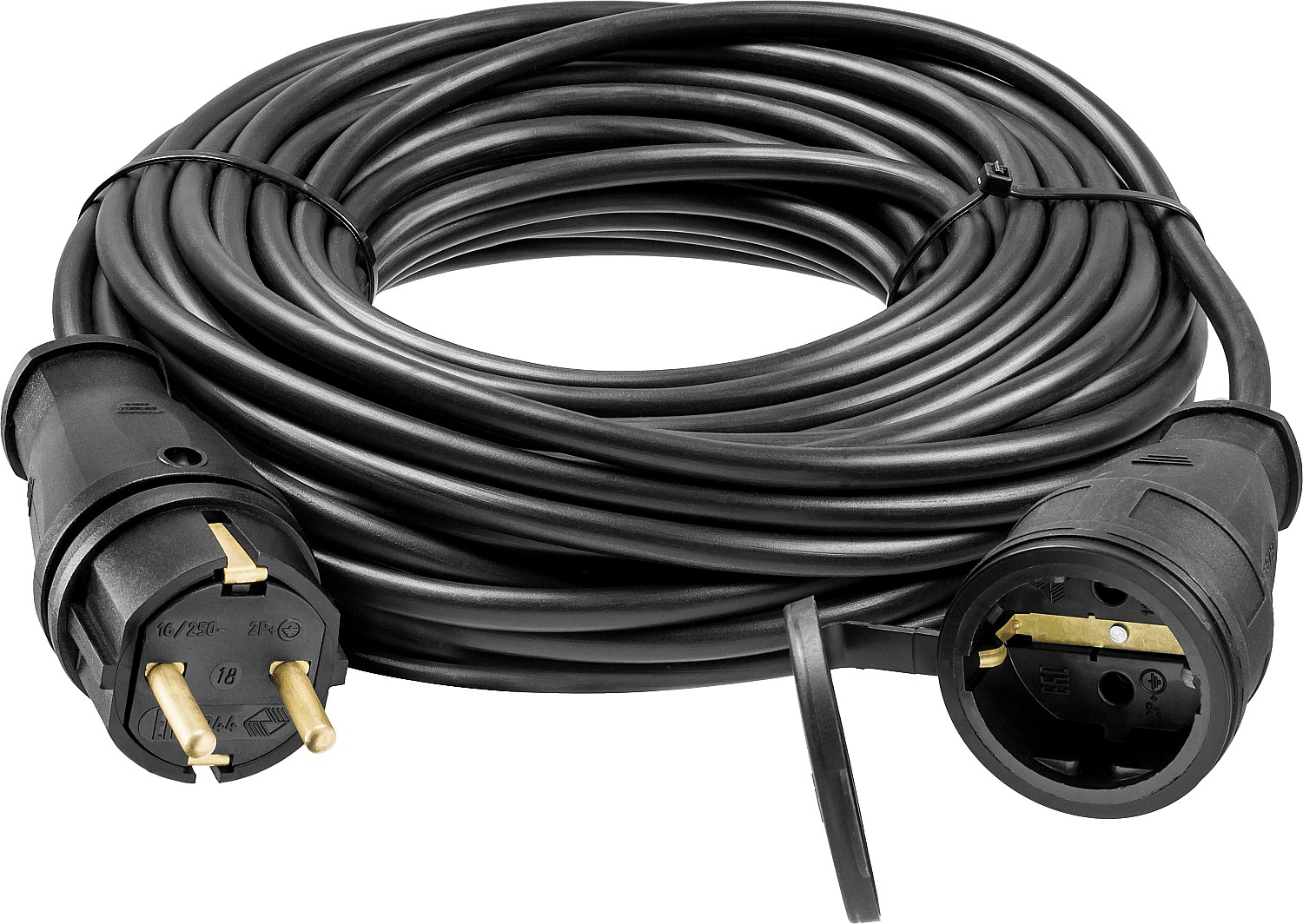 STAYER RC-315, КГ, 3 x 1.5 мм2, 20 м, 3700 Вт, IP44, силовой удлинитель-шнур (55026-20) — фото 2