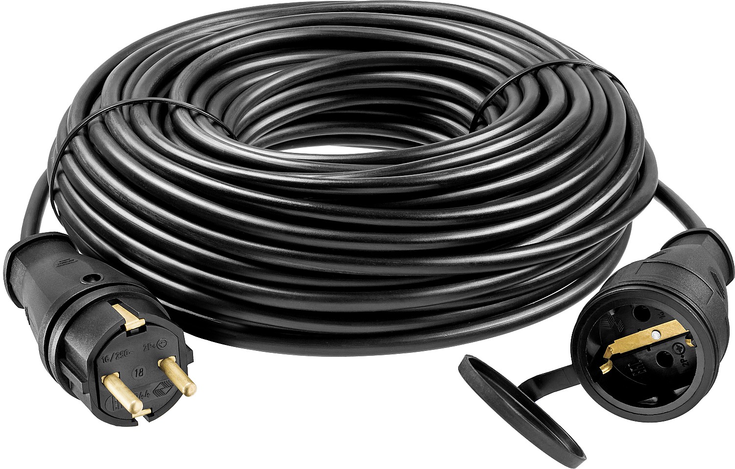 STAYER RC-315, КГ, 3 x 1.5 мм2, 30 м, 3700 Вт, IP44, силовой удлинитель-шнур (55026-30) — фото 2