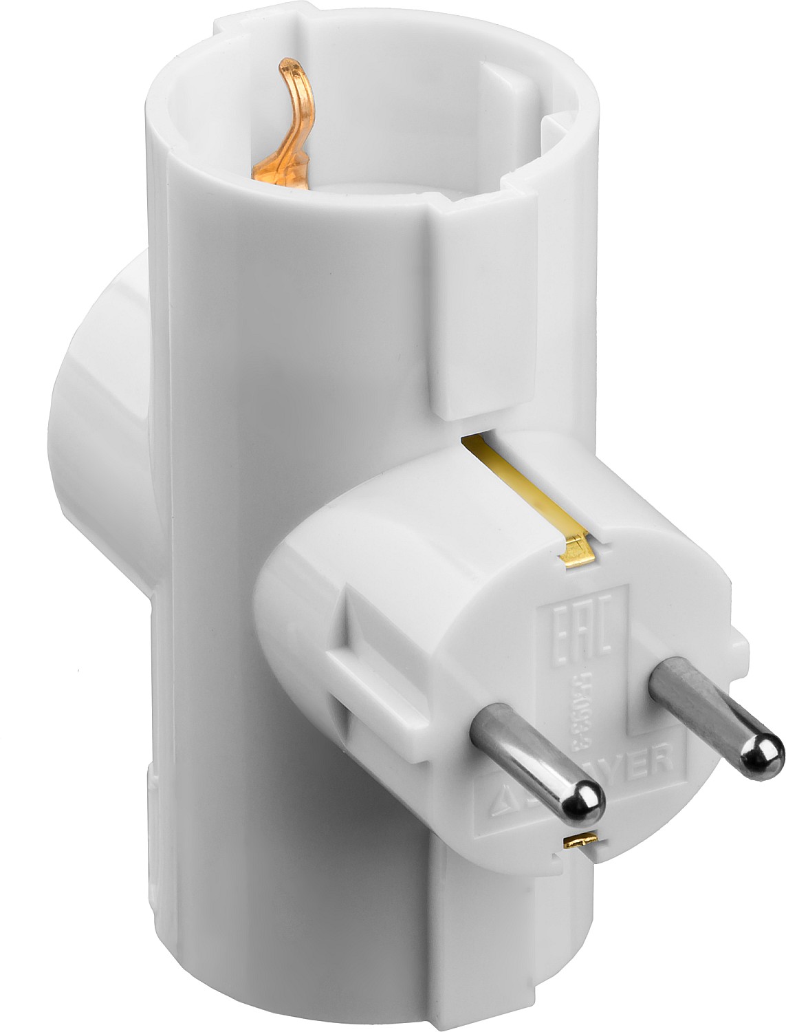 STAYER MAXElectro, 3 гнезда, сетевой разветвитель (55093-3) — фото 2