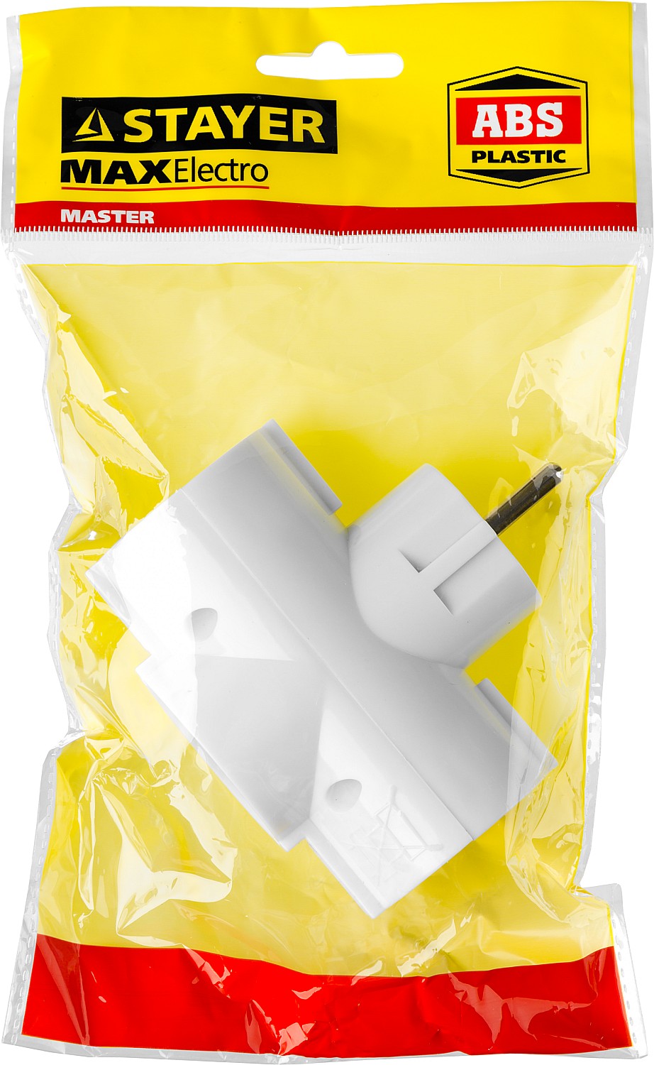 STAYER MAXElectro, 3 гнезда, сетевой разветвитель (55093-3) — фото 3