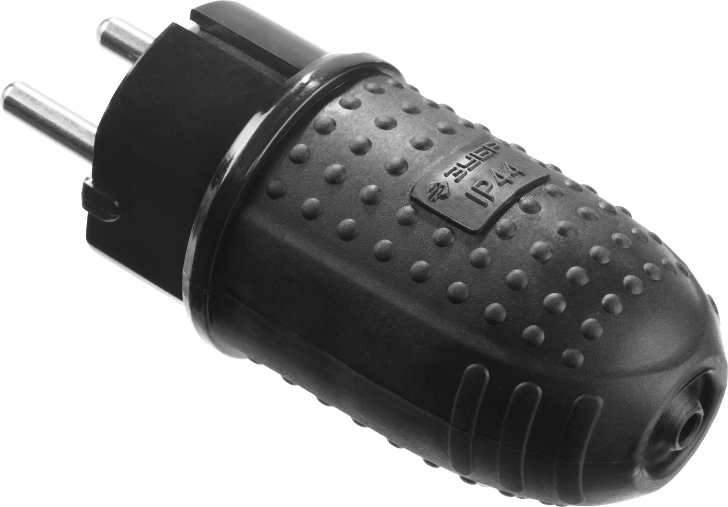 ЗУБР IP44, 16 A/220 В, обрезиненная вилка, Профессионал (55116-B) — фото 2