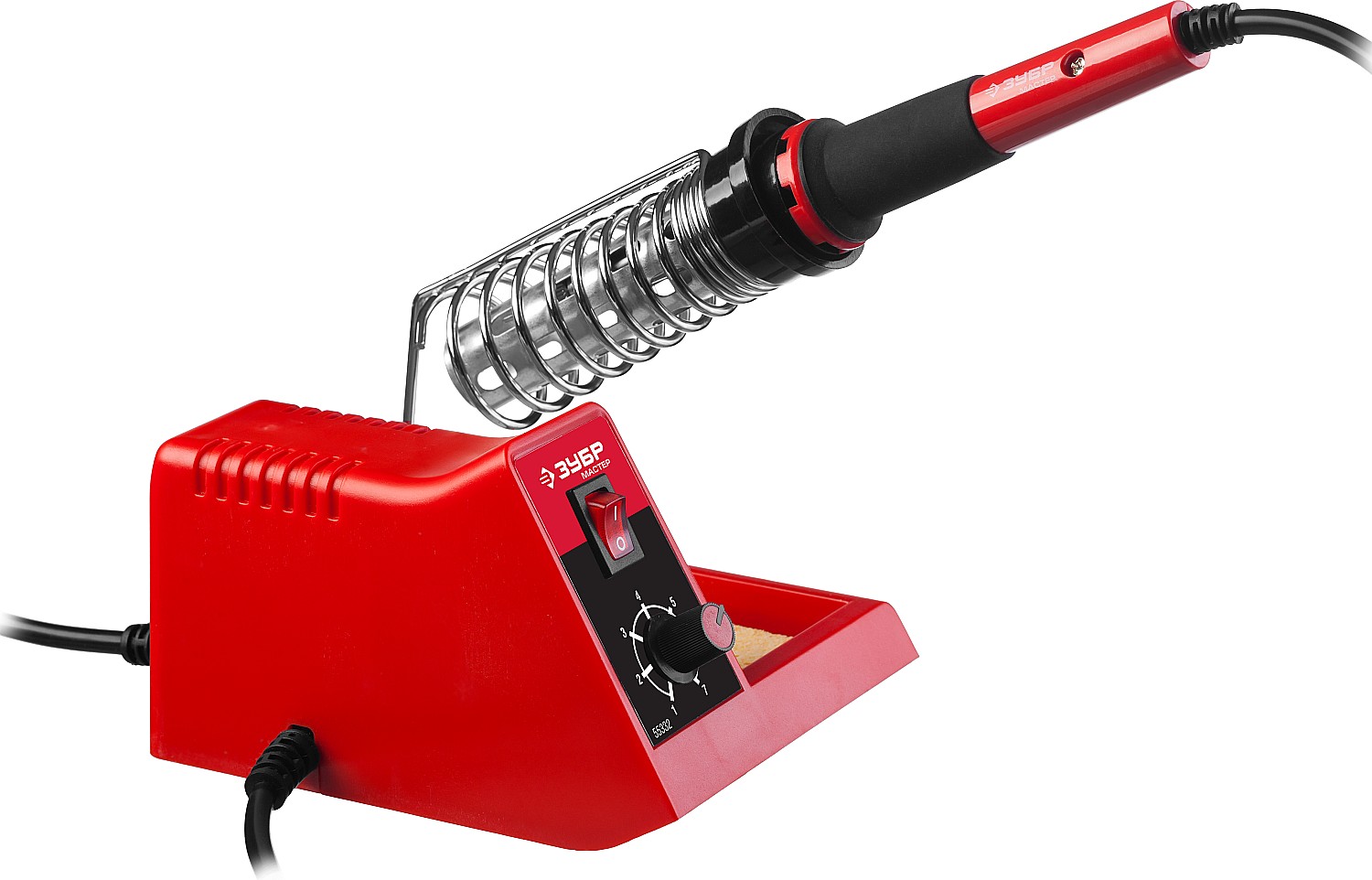 ЗУБР ПС-50А, 48 Вт, 150 - 450°C, паяльная станция (55332) — фото 3