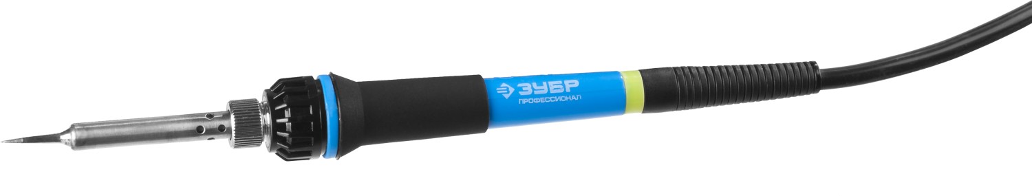 ЗУБР ПСН-60, 60 Вт, 50 - 480°C, керамический нагреватель, низкотемпературная паяльная станция цифровая, Профессионал (55336) — фото 2