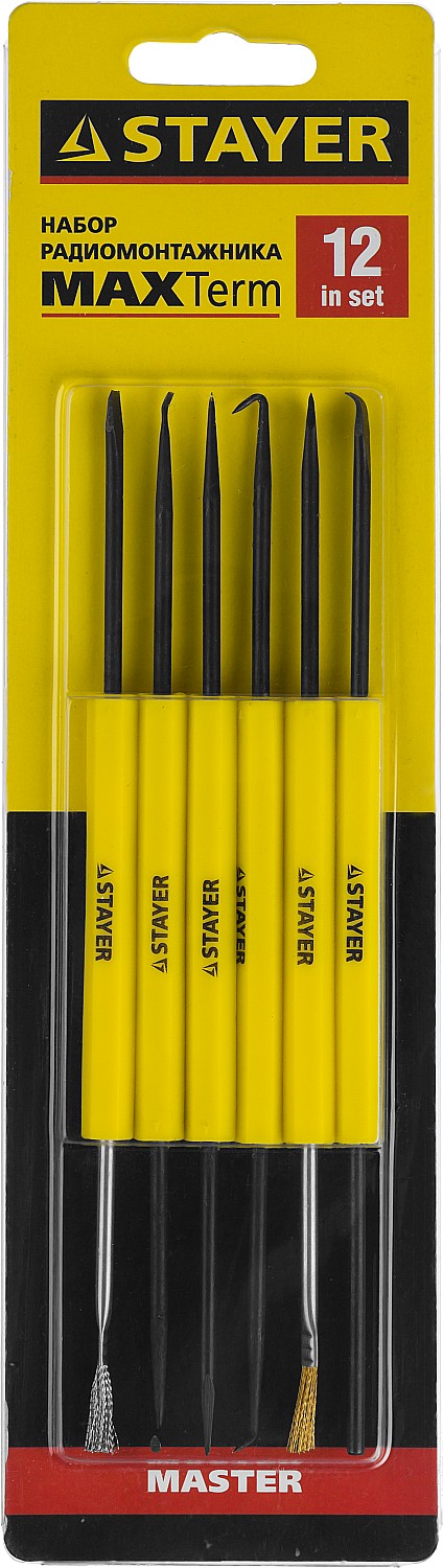 STAYER MAXTerm, 12 в 1, набор радиомонтажника (55338-H12) — фото 4
