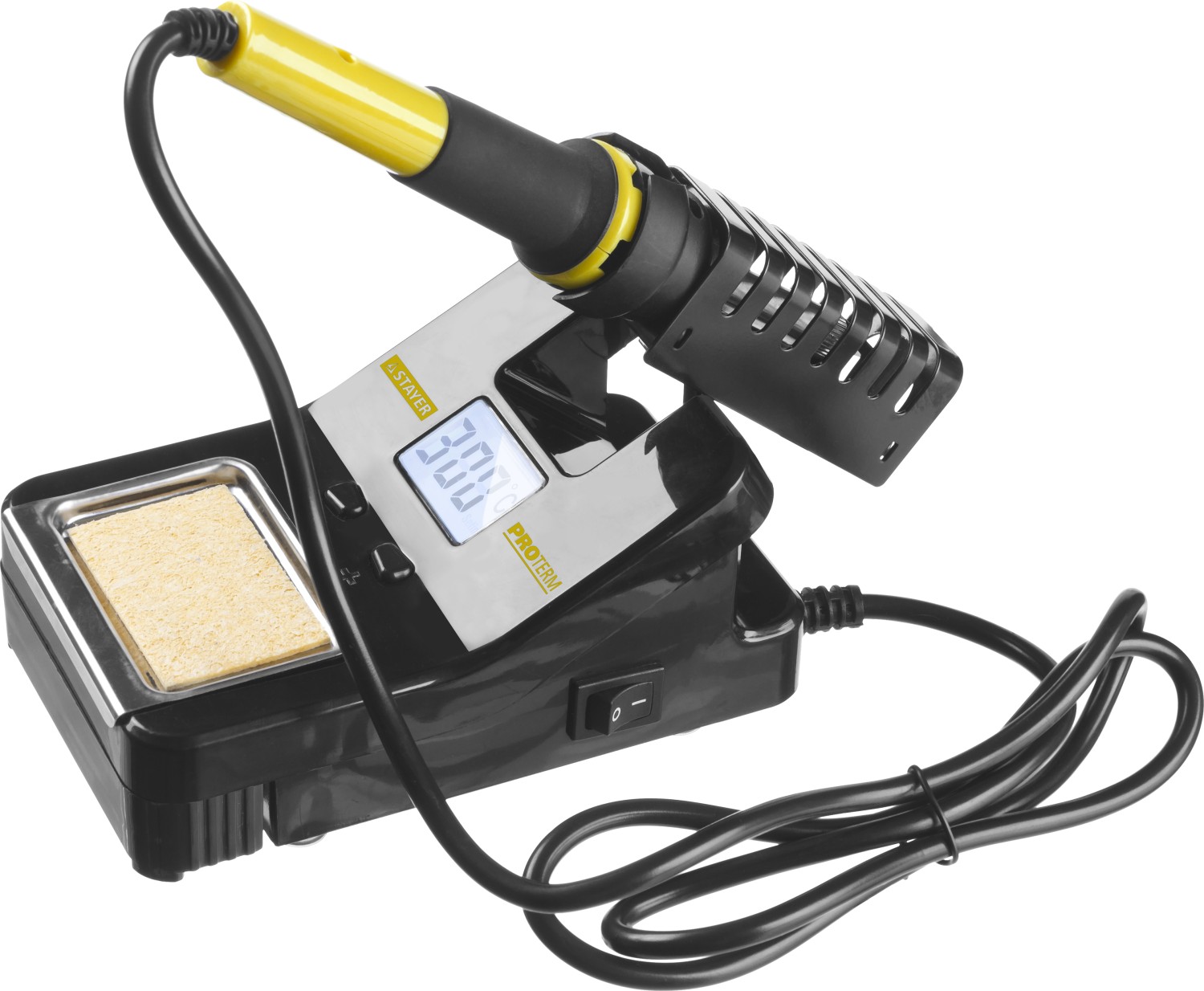 STAYER SP-50, 48 Вт, 160 - 520°C, цифровая паяльная станция, Professional (55370) — фото 2