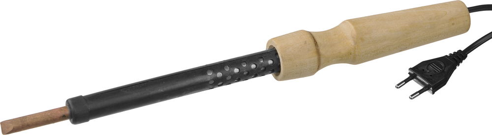 ЭПЦН Россия, 100 Вт, электропаяльник с деревянной рукояткой (55407-100) — фото 2