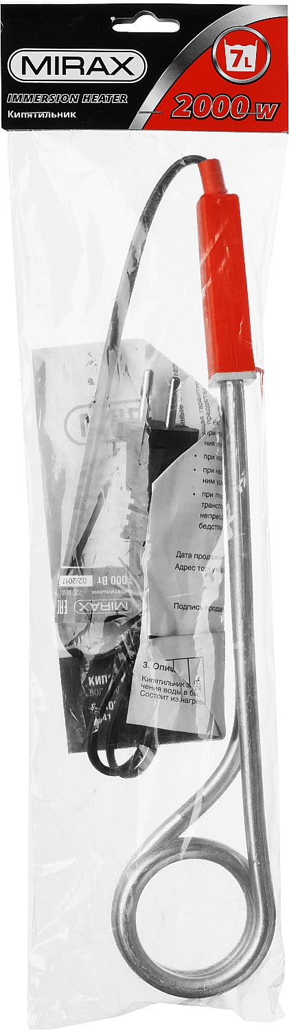 MIRAX 2000 Вт, 22 см, кипятильник (55418-20) — фото 4