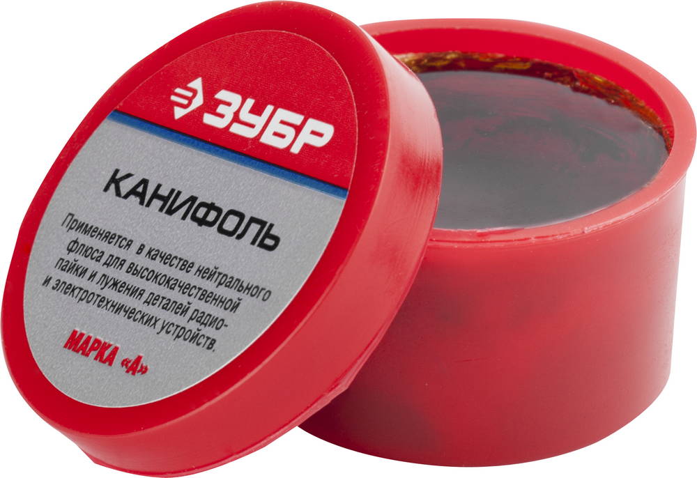 ЗУБР Канифоль ВС, 20 г, для паяльных работ, флюс (55470-020) — фото 3