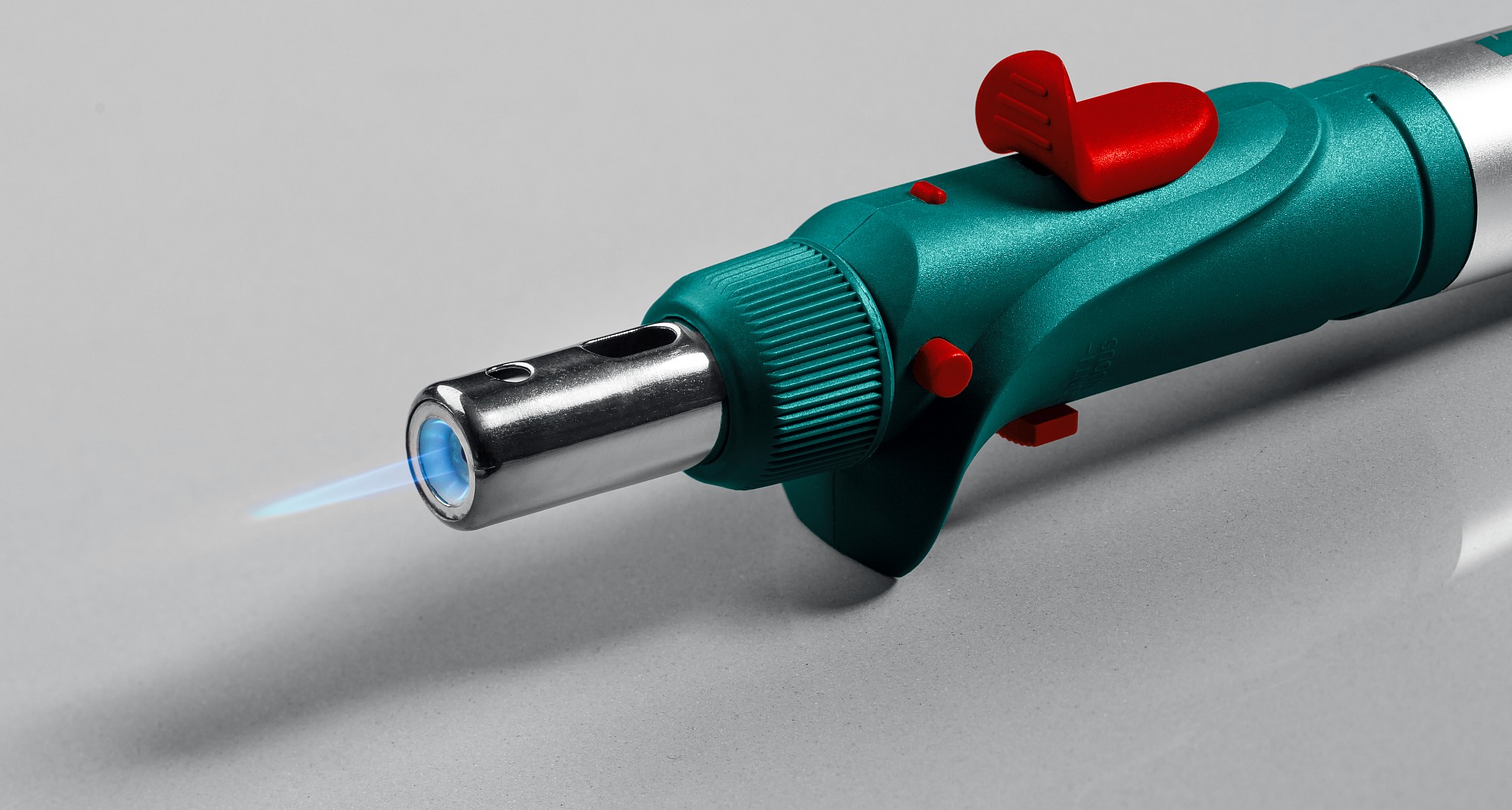 KRAFTOOL SolderGas, 120 K, 30 - 120 Вт, 1300°С, горелка, фен, пьезоподжиг, набор 10 в 1, газовый паяльник (55503-H10) — фото 11