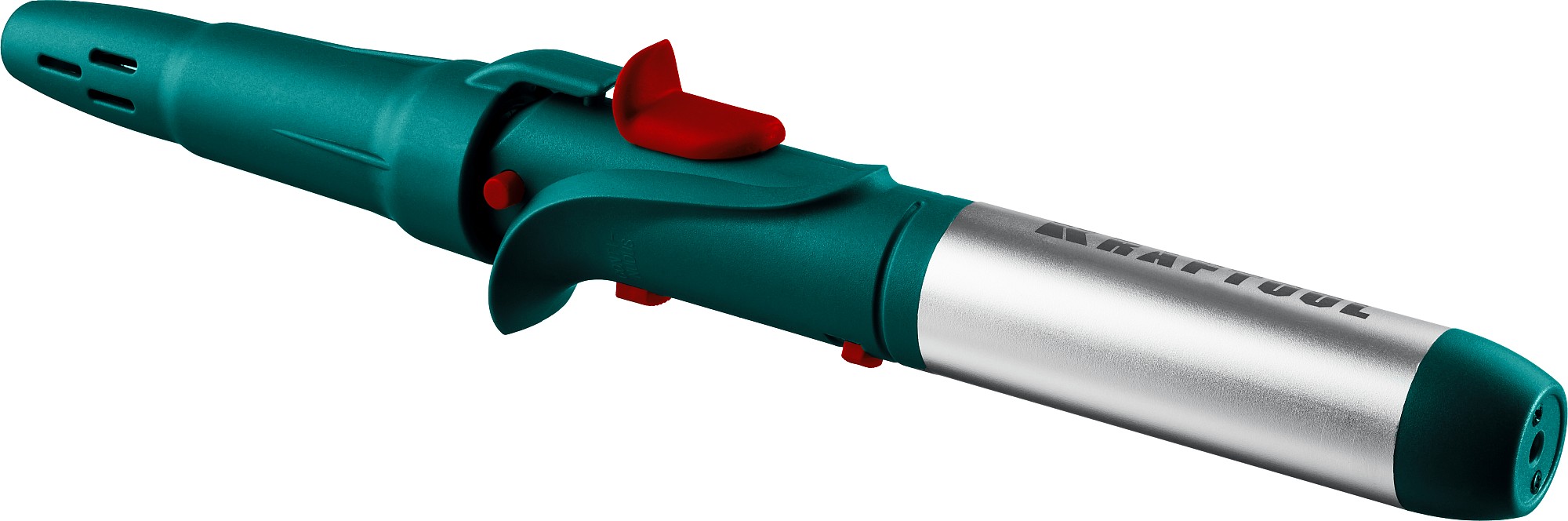 KRAFTOOL SolderGas, 120 K, 30 - 120 Вт, 1300°С, горелка, фен, пьезоподжиг, набор 10 в 1, газовый паяльник (55503-H10) — фото 3