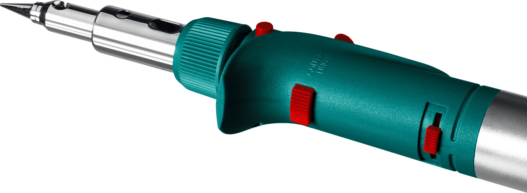 KRAFTOOL SolderGas, 120 K, 30 - 120 Вт, 1300°С, горелка, фен, пьезоподжиг, набор 10 в 1, газовый паяльник (55503-H10) — фото 6