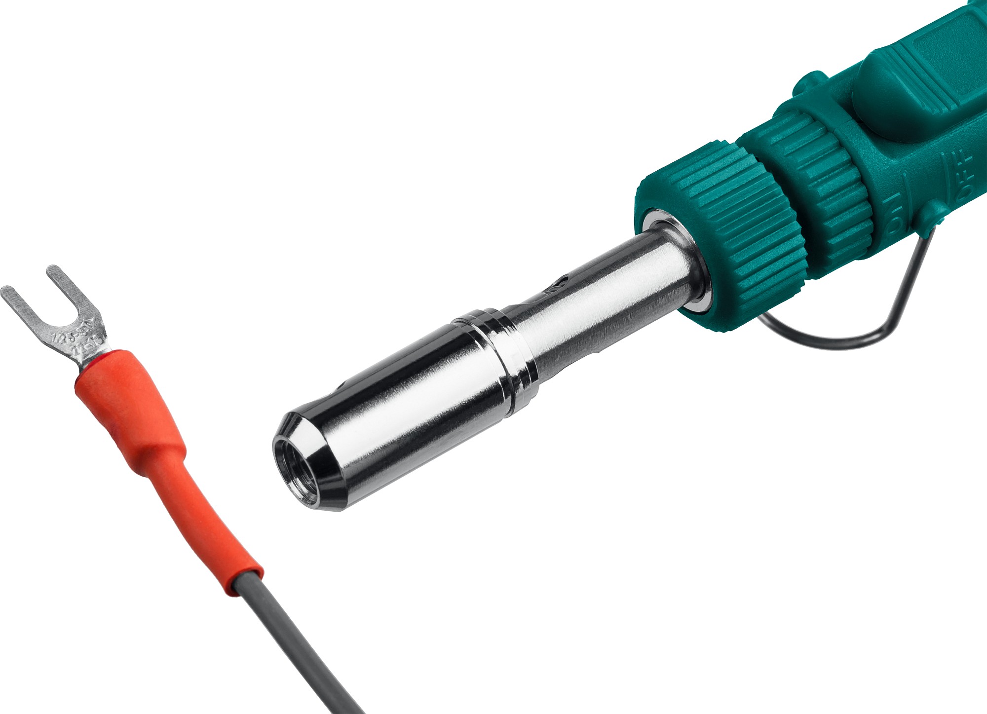 KRAFTOOL SolderGas, 70 B, 30 - 70 Вт, 1300°С, горелка, фен, набор 8 в 1, газовый паяльник (55504-H8) — фото 8